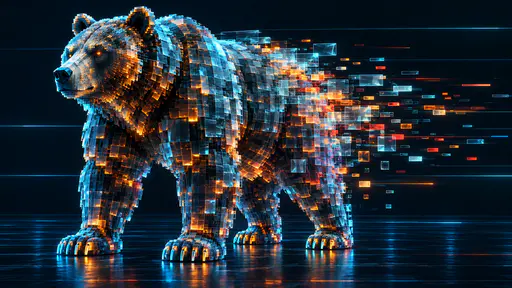 Digital artwork depicting bear.