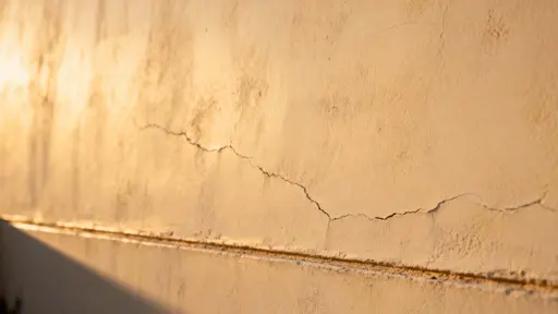 A soft beige wall surface is shown with warm sunlight sculpting subtle texture and shadow across a 16:9 frame, creating a calm, tactile study suitable for background or material reference photography.