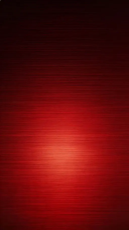 A 9:16 portrait wallpaper of premium brushed red metal with a clean horizontal grain and a bright lower-middle sheen fading into a calm, near-black top third.