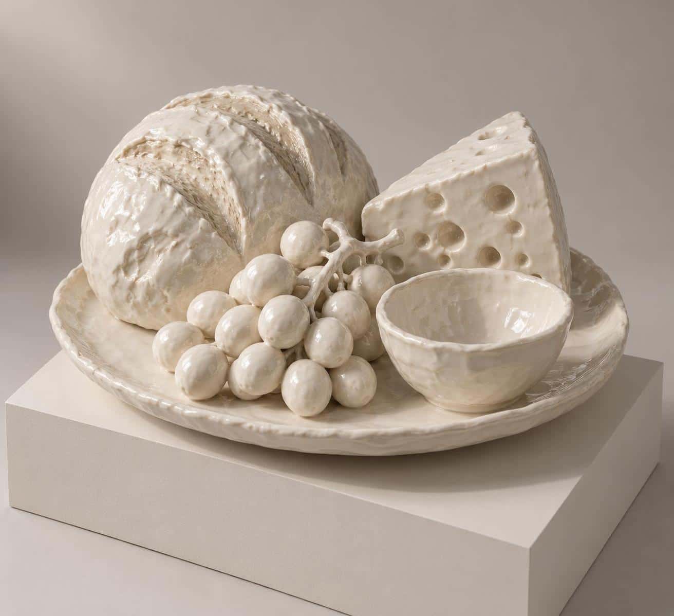 Carved sculpture, prompt only example 4