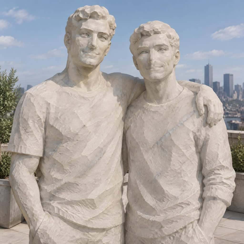 Carved sculpture, prompt only example 1