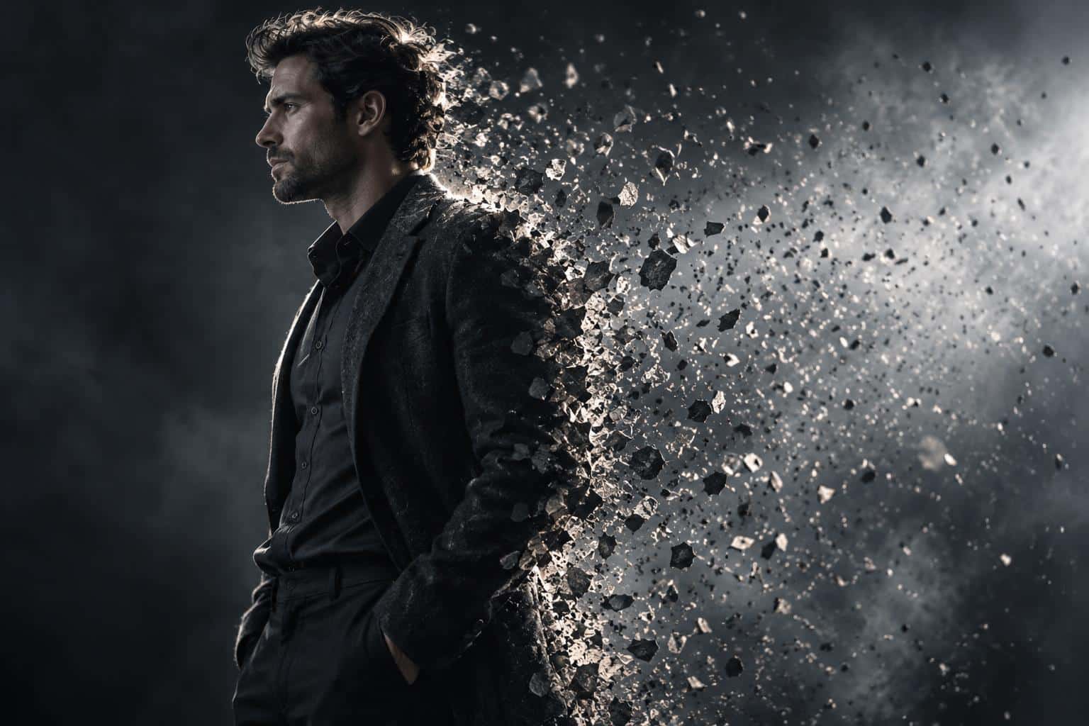 Photographic dispersion and disintegration, prompt only example